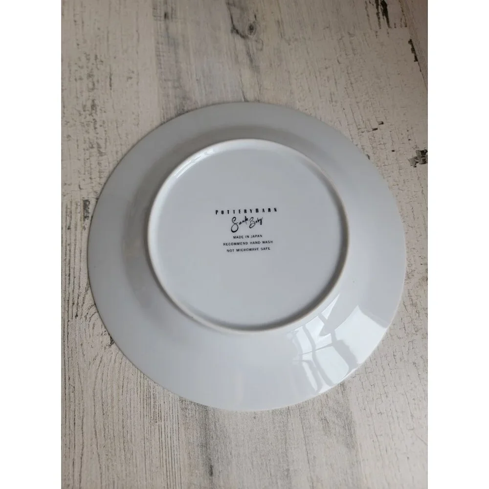 Pottery Barn‎ Santa Baby I want a yacht and really that's not a lot plate
